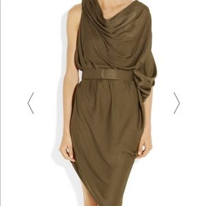 🆕 Halston Heritage satin dress NWOT